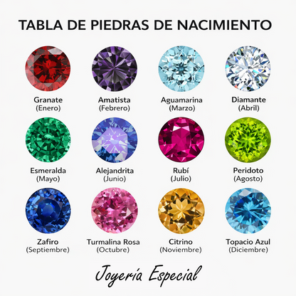 Pulsera Forever Duo con piedras natales